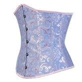 Floral Gothic Underbust Corset